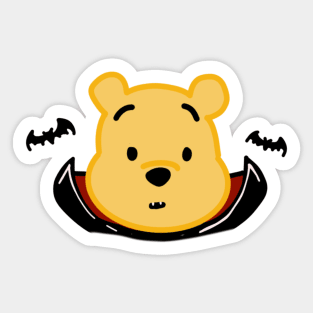 Cute Vampire Halloween Sticker